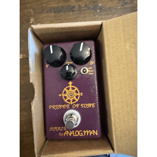 Analog Man Prince of Tone Overdrive Pedal - Purple - Box image 5