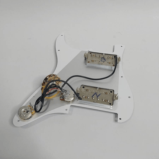 Pearloid Loaded HH Pickguard for Floyd Rose Stratocaster image 2