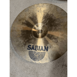 Zildjian 20" Medium Ride and 18" B8 Sabian Crash Ride image 3