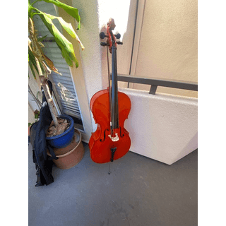 4/4 cello pretty Red image 5