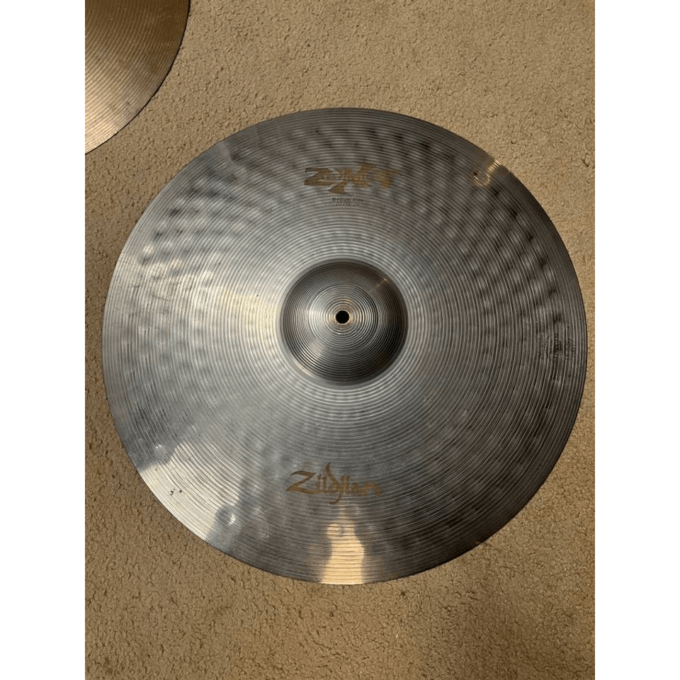 Zildjian 20" Medium Ride and 18" B8 Sabian Crash Ride
