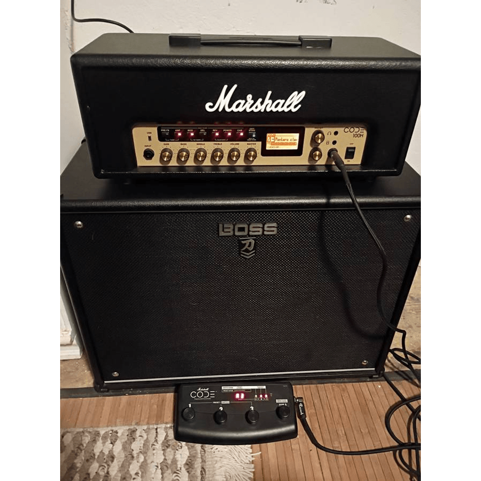 FSOT / WTT head, 2x12 Cab and foot switch