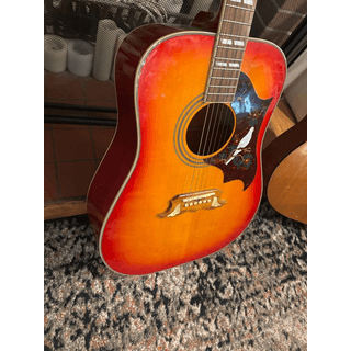 FS/FT - 2000 Epiphone Dove Acoustic – Heritage Cherry Sunburst image 2