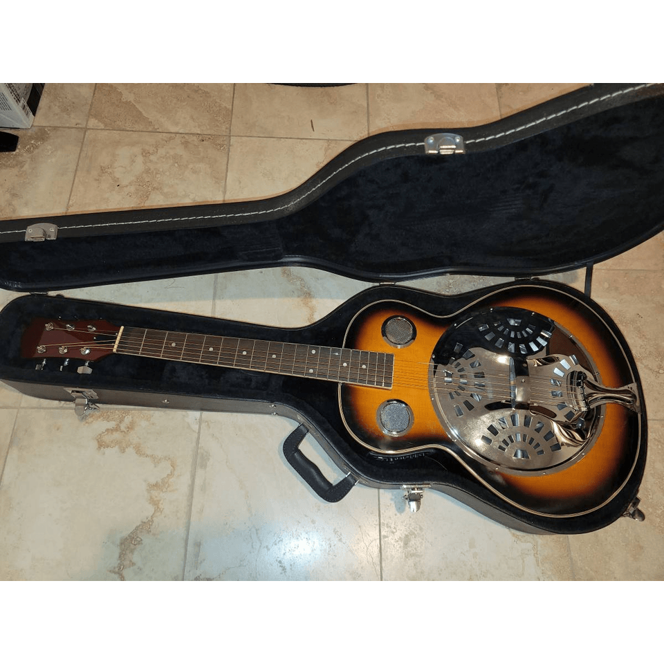 Resonator Guitar with Hard Case