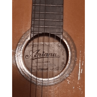 Ariana Acoustic Guitar, Kace III gig case, Korg tuner, capo image 2