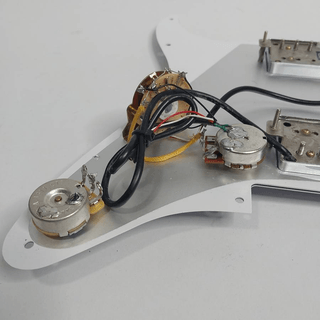 Pearloid Loaded HH Pickguard for Floyd Rose Stratocaster image 3
