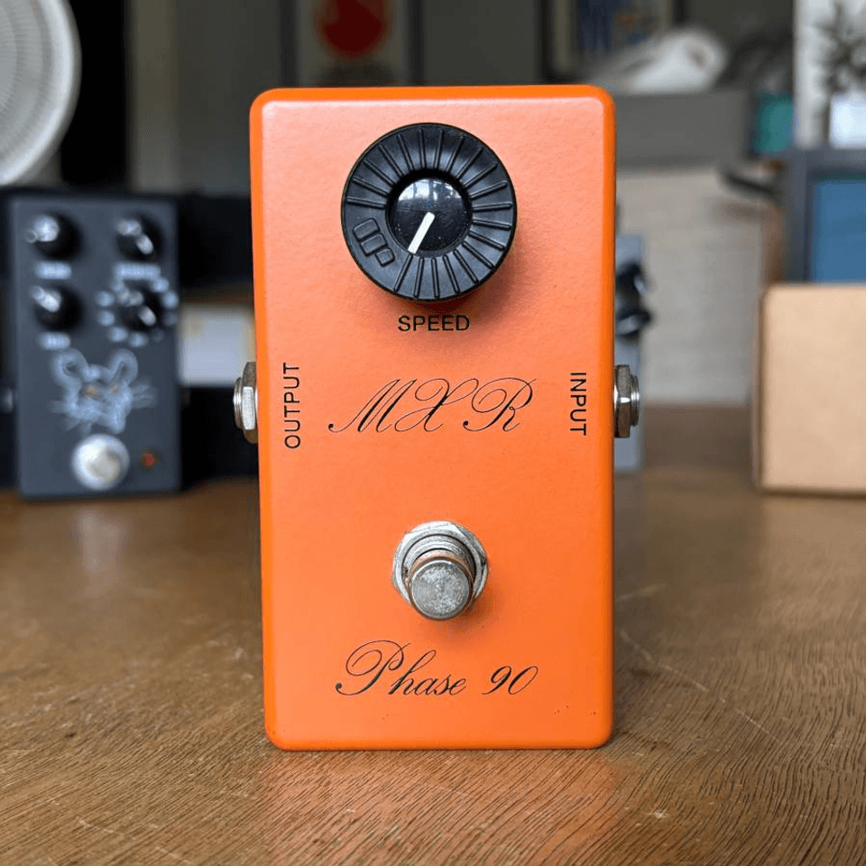 MXR Phase 90 '74 Vintage Reissue Script Guitar Effects Pedal