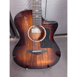 Taylor 224ce-K DLX Hawaiian Koa Acoustic-Electric Guitar – image 3