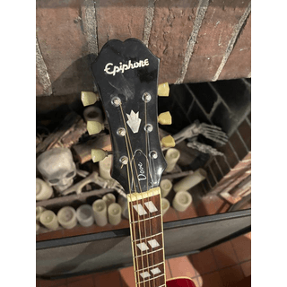 FS/FT - 2000 Epiphone Dove Acoustic – Heritage Cherry Sunburst image 4