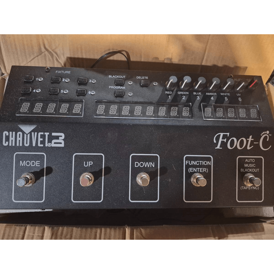 Chauvet Foot C DMX controller