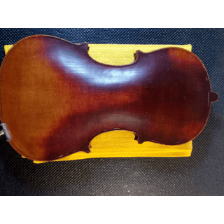 100 plus year old German violin with bow image 4