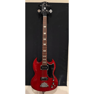 2019 Gibson SG Standard Bass Heritage Cherry with Case image 2