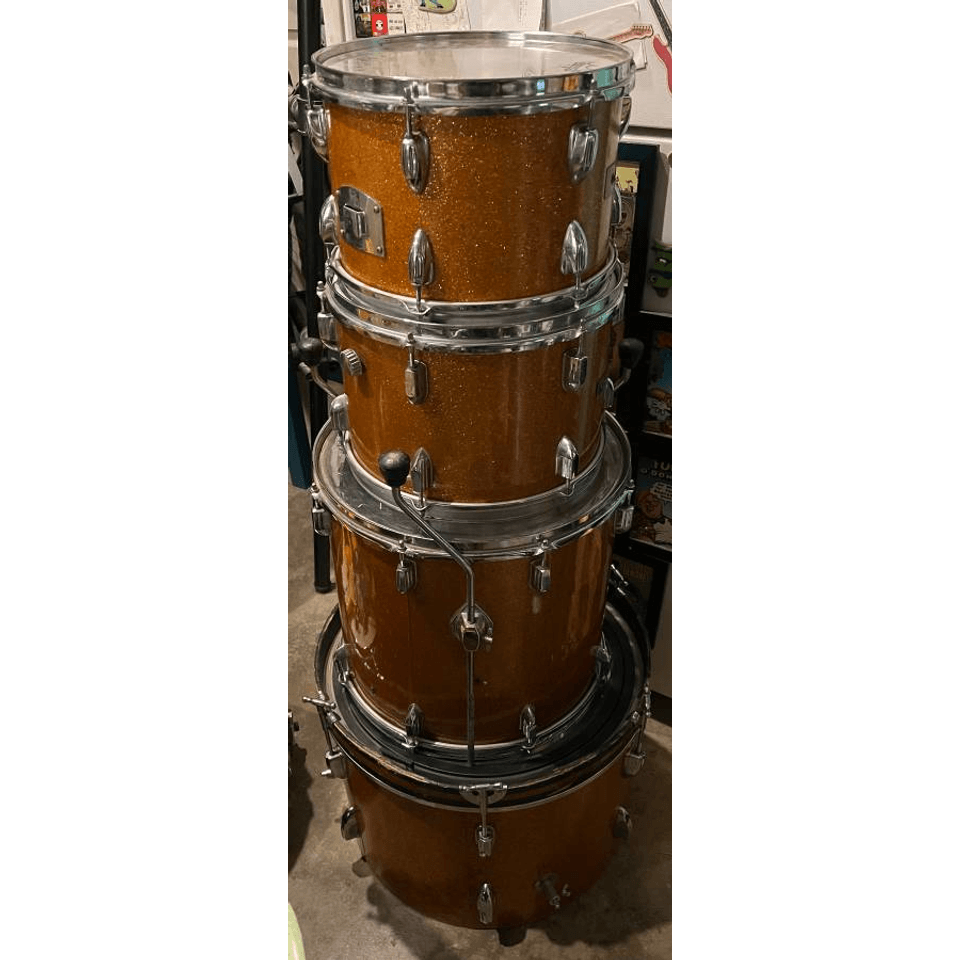 MIJ 1960s Tempro pro and Zim Gar 12, 13, 16, 20 drum set