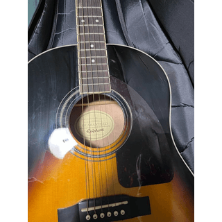 Epiphone AJ-220S VS Advanced Jumbo Acoustic Guitar - Vintage Sunburst image 2