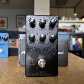 EarthQuaker Devices Zoar Black on Black Dynamic Audio Grinder Fuzz Dis image 2