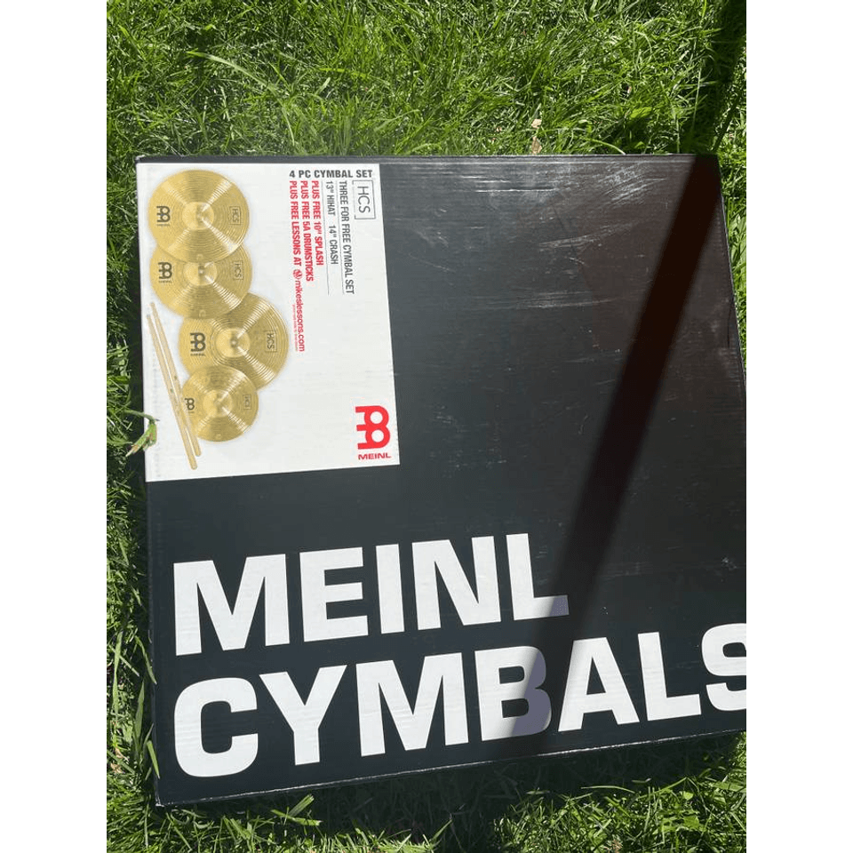 4 PC Meinl Cymbal Set