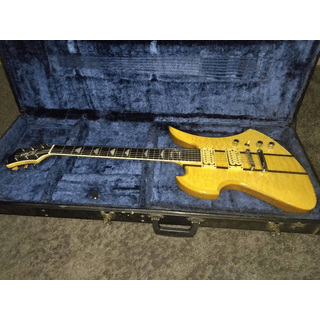 Exotic Woods BC Rich Mockingbird -2 octave one piece through body neck image 2