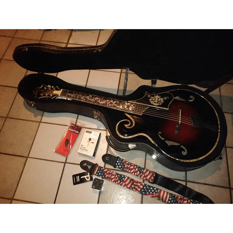 Very Rare & Unusual (real) Antonio Tsai Jumbo Acoustic guitar