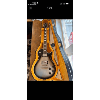 My Demo Mod Shop Les Paul Custom silverburst image 2