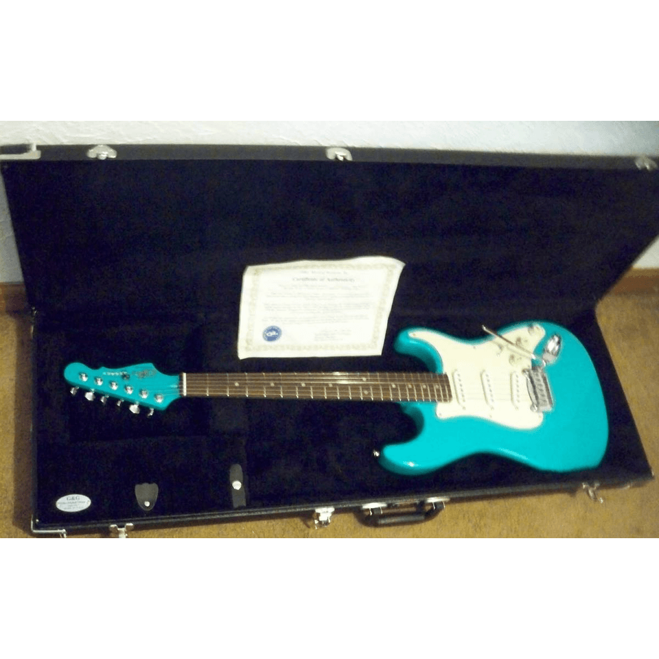2004 USA G&L Legacy Custom Belair Green Matching Headstock 7.2 Lbs