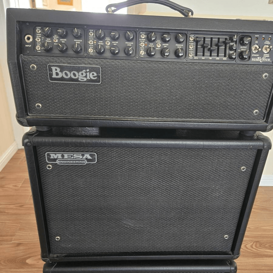 Meas Boogie Mk V Head and 2: 1X12 Cabinets