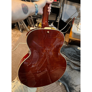 D'Angelico Excel Style B Throwback - Viola Hollow body Guitar w/case image 5