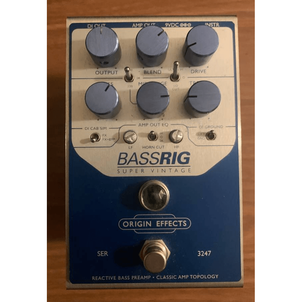 Origin Effects BASSRIG Super Vintage for sale or trade!