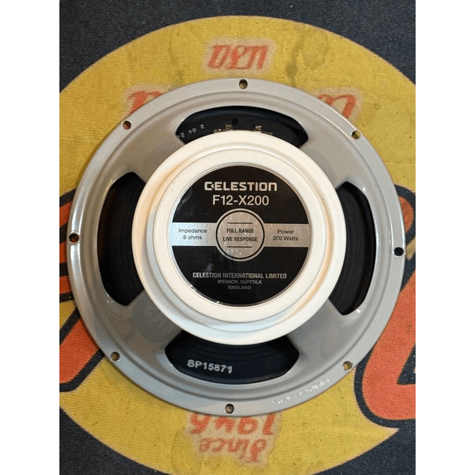 Celestion F12-X200 Full Range Flat Response 200 Watt Guitar Speaker