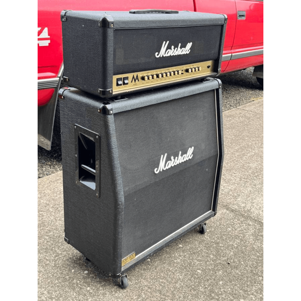 Marshall MA100H 100 watt amp head and JCM 900 1960A 4x12 Cabinet Half