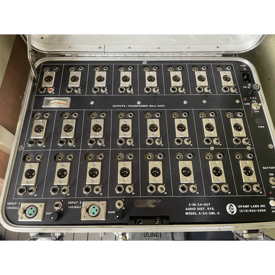 2in X 24out TRANSFORMER OUTPUTS audio distribution center. This thing is a gem!