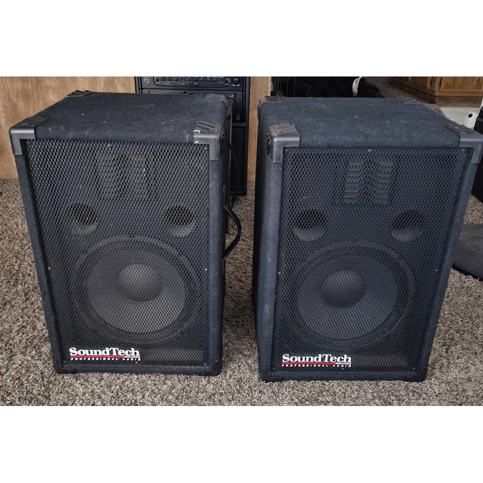 Soundtech Made in USA PA Speakers