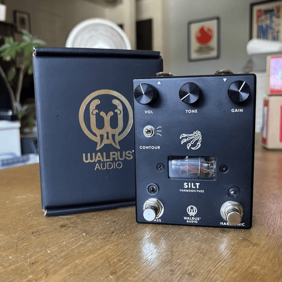 Walrus Audio Silt Harmonic Fuzz Tube Overdrive Guitar Effects Pedal