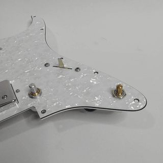 Pearloid Loaded HH Pickguard for Floyd Rose Stratocaster image 4