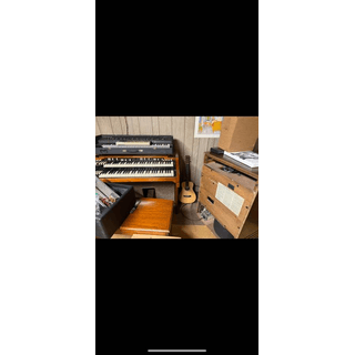 FFS/FFT: Rhodes Student Model 1980, Hammond C3 with Leslie, Pump Organ image 2