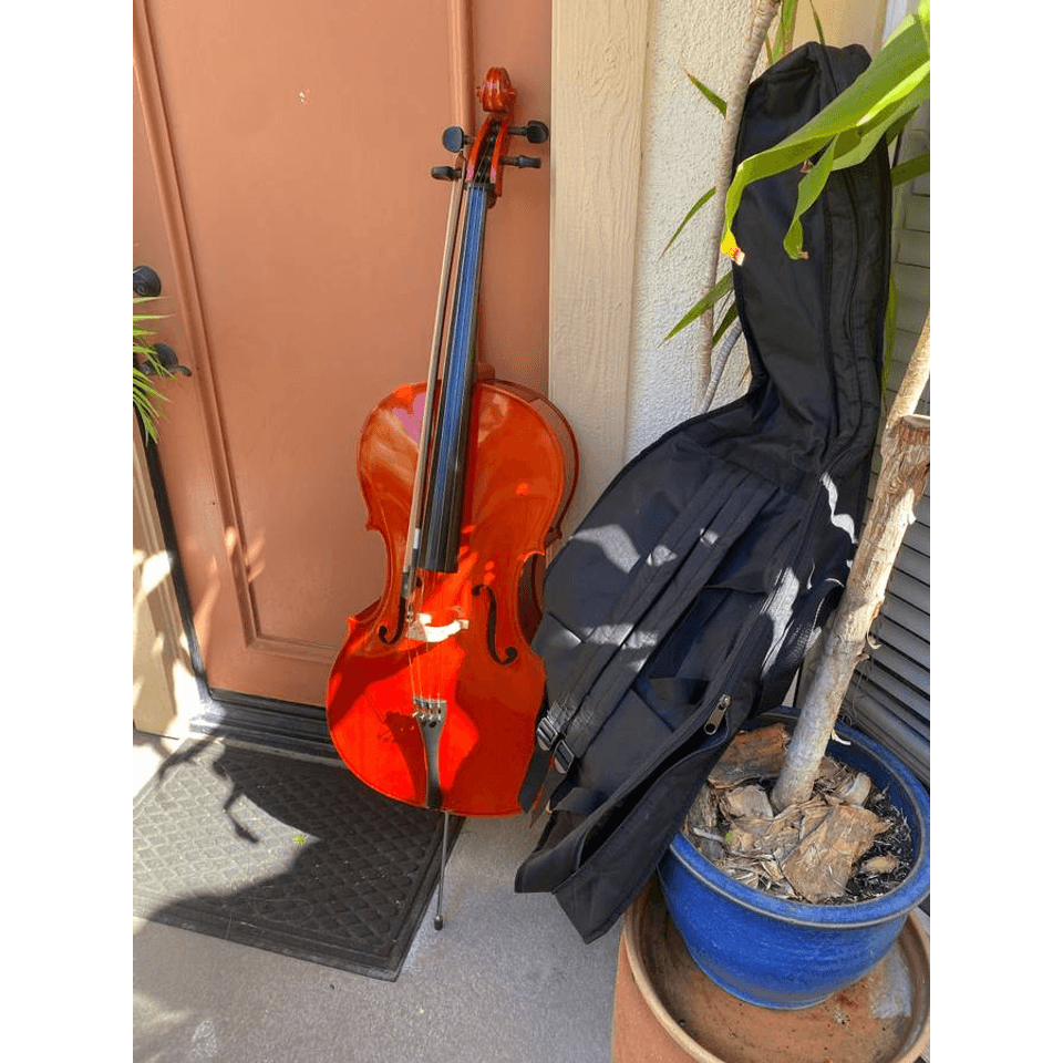 4/4 cello pretty Red