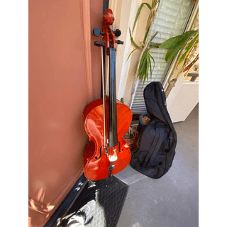 4/4 cello pretty Red image 2