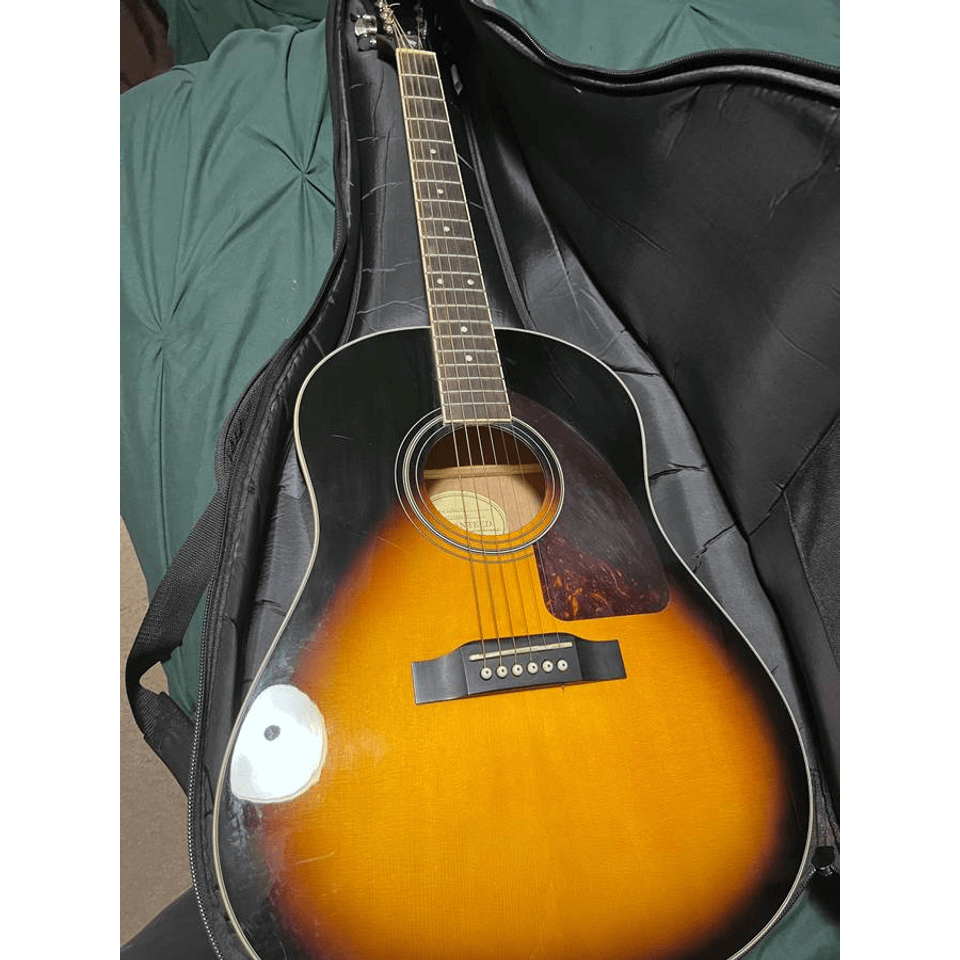 Epiphone AJ-220S VS Advanced Jumbo Acoustic Guitar - Vintage Sunburst