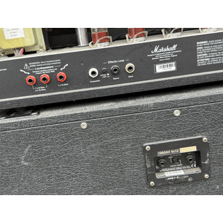 Marshall 100 Watt Head and 1960AV Vintage slanted 4x12 Cabinet image 3