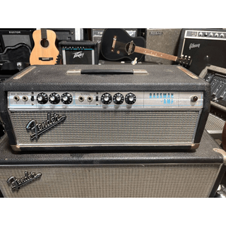 1967 Vintage Fender drip edge Bassman head and matching 2-12 cab image 2