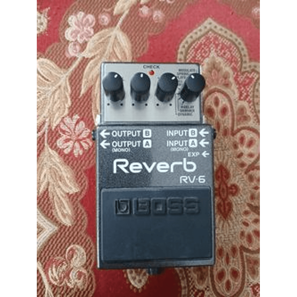 Boss RV-6 Reverb Guitar Effects Pedal