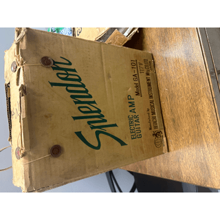 (For Sale or Trade) Splendor SG-609 1965 w/Amp in Original Boxes image 2