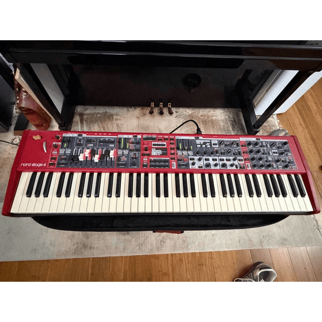 Nord Stage 4 Compact with soft case and music rest