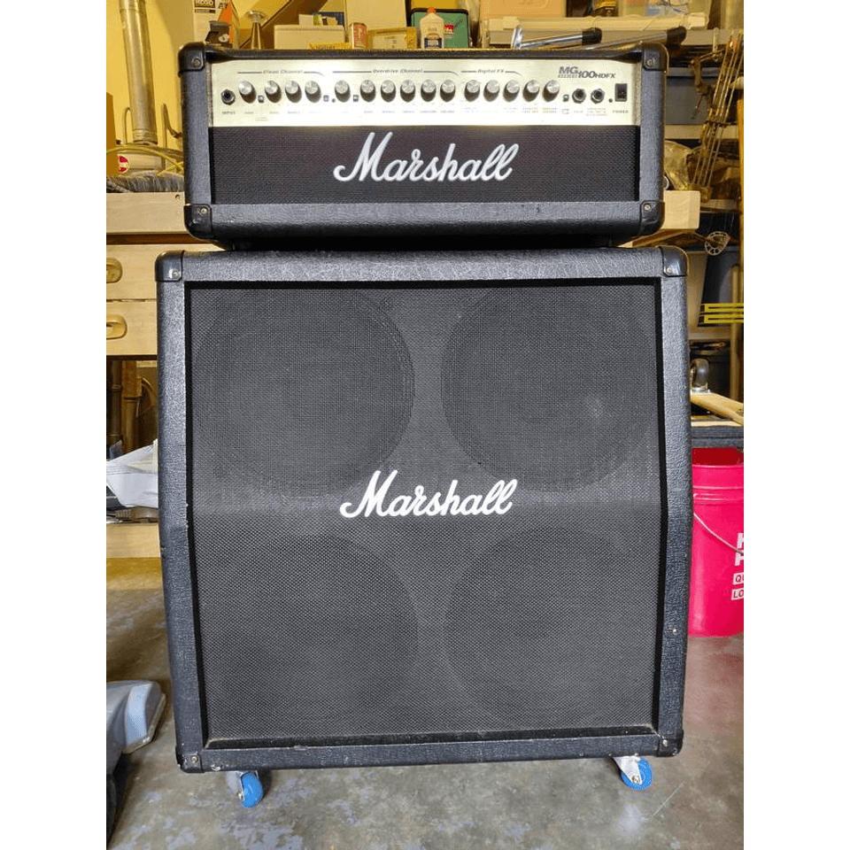 Marshall MG 100HDFX Half Stack Guitar Amplifier
