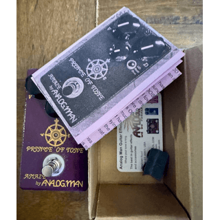 Analog Man Prince of Tone Overdrive Pedal - Purple - Box image 2