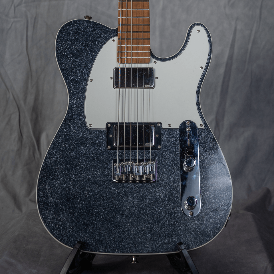 Fender Limited Edition Japanese Telecaster(MIJ) -- Black Sparkle -- Active EMG pickups