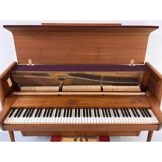 Vintage 1969 Baldwin Acrosonic Upright Piano Mid Century Modern
