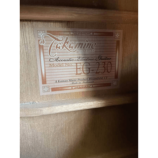 Takamine Electric Acoustic Guitar image 3