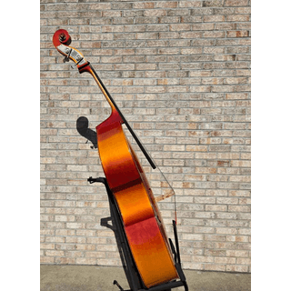 Vintage Engelhardt C-1 Upright Bass With Case image 3