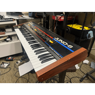 Roland Juno-6 vintage analog sybth juno-66 tubbutec midi mod image 4
