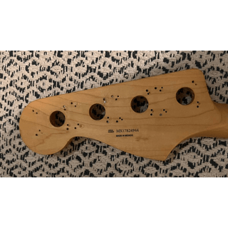 Fender MIM Player Series Maple Jazz Bass Replacement Neck image 5